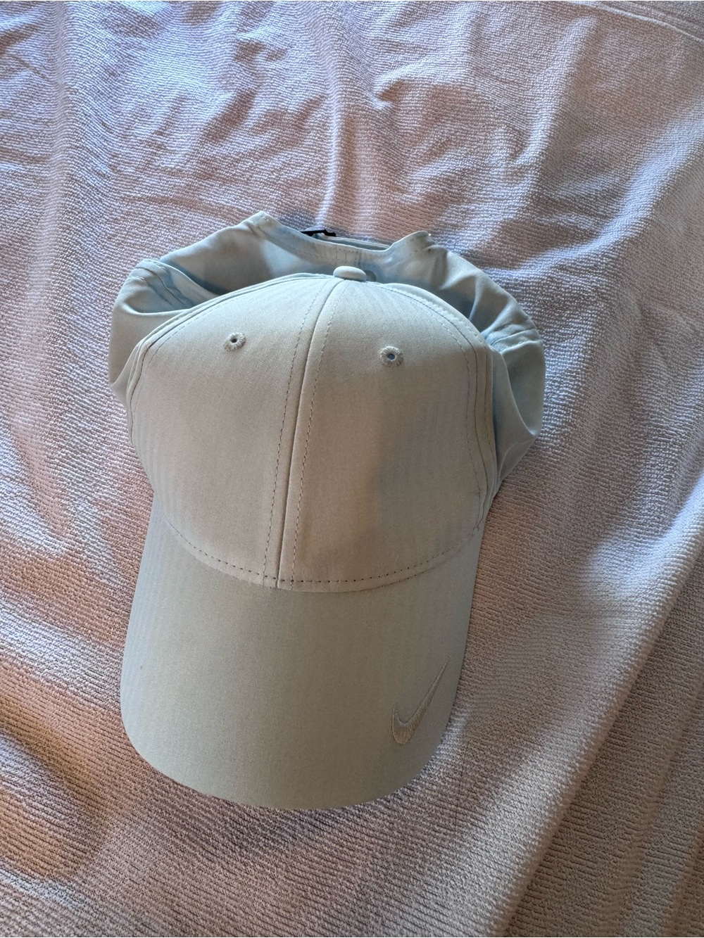 Nike Light Beige Scrunchback Baseball Cap